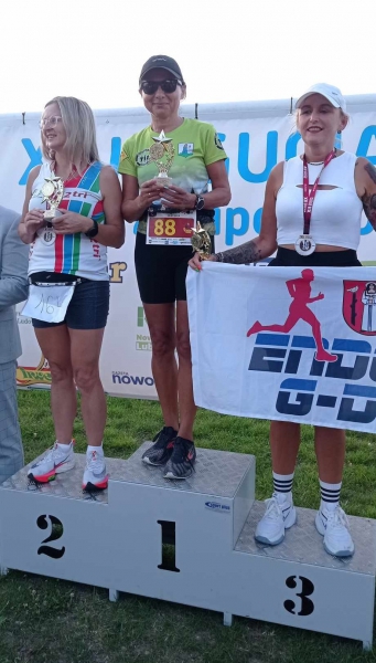 Katarzyna Prus na podium