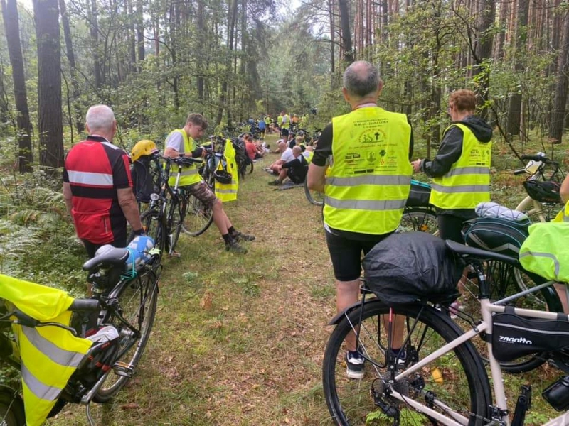 XV Pielgrzymka rowerowa na Jasną Górę z udziałem mieszkańców Gminy Susz