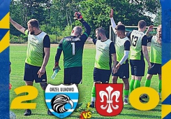 Pierwszy mecz rundy wiosennej Klub UKS "Orzeł" Ulnowo 2:0!